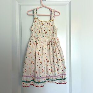 Cute Boden ice cream dress size 7 EUC